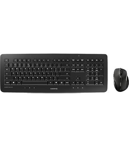 BLACK ＆Cherry Amazon.com: Cherry Gentix Wireless Keyboard and Mouse Set Combo